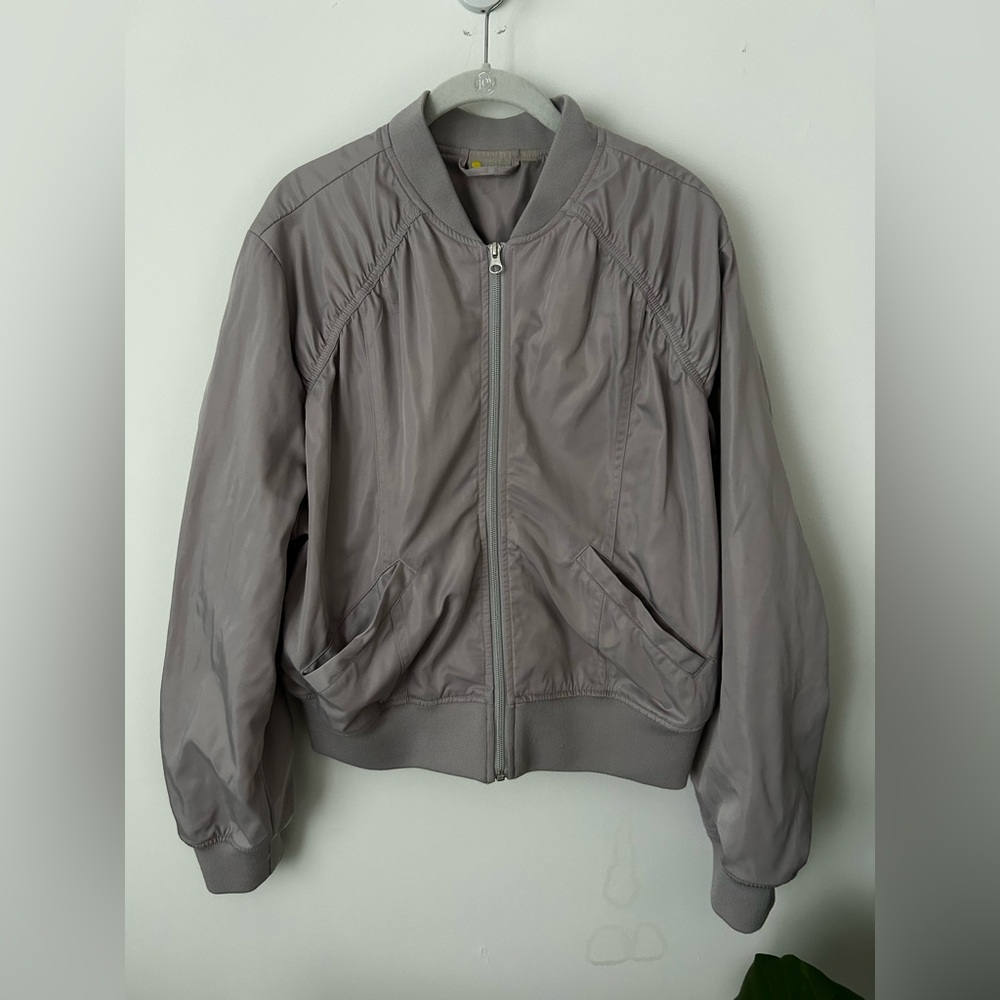 Zella Light Lilac/Gray Bomber Jacket